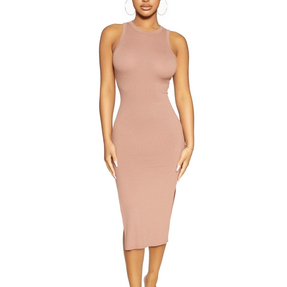 Naked wardrobe ribbed dress NWOT